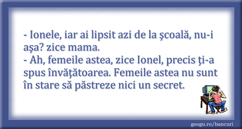 Bancuri despre scoala 05