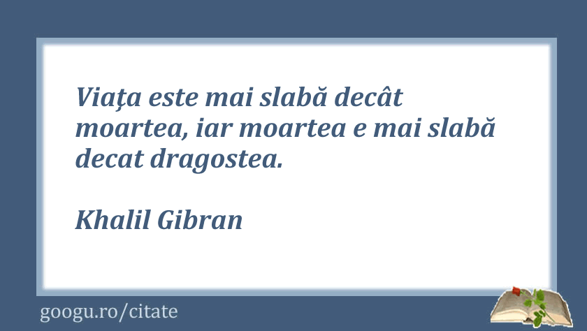 Citate despre dragoste (Khalil Gibran)